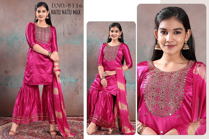 Natu Natu Max 8116 Readymade Suits Girls Wear Catalog